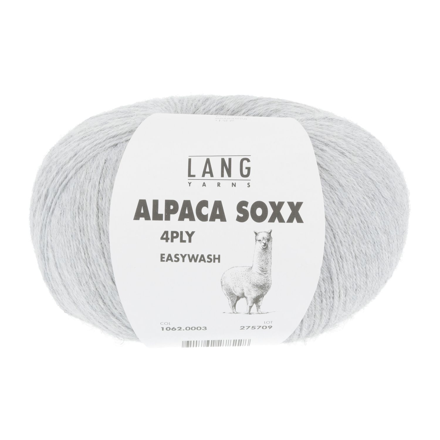 Lang Yarns Alpaca Soxx 4-ply | 0003 licht grijs melange