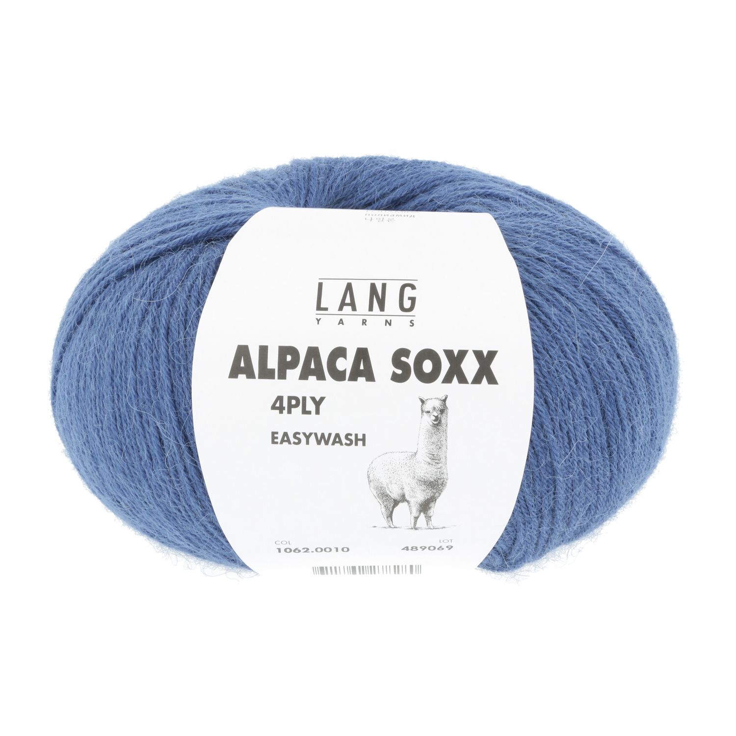 Lang Yarns Alpaca Soxx 4-ply | 0010 blauw
