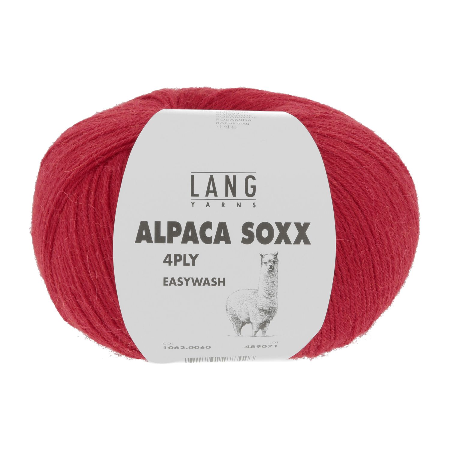 Lang Yarns Alpaca Soxx 4-ply | 0060 rood
