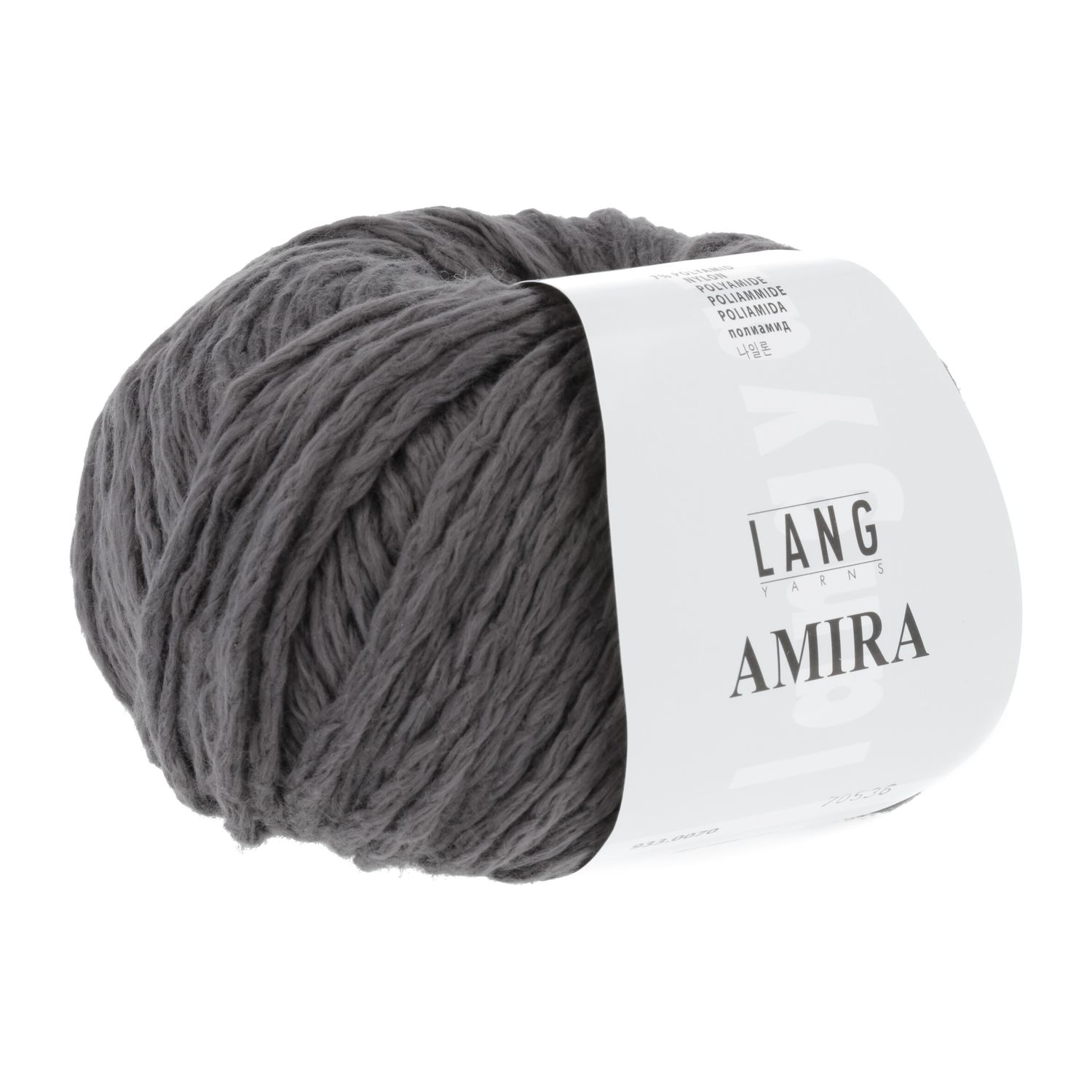 Lang Yarns Amira | 0070 antraciet