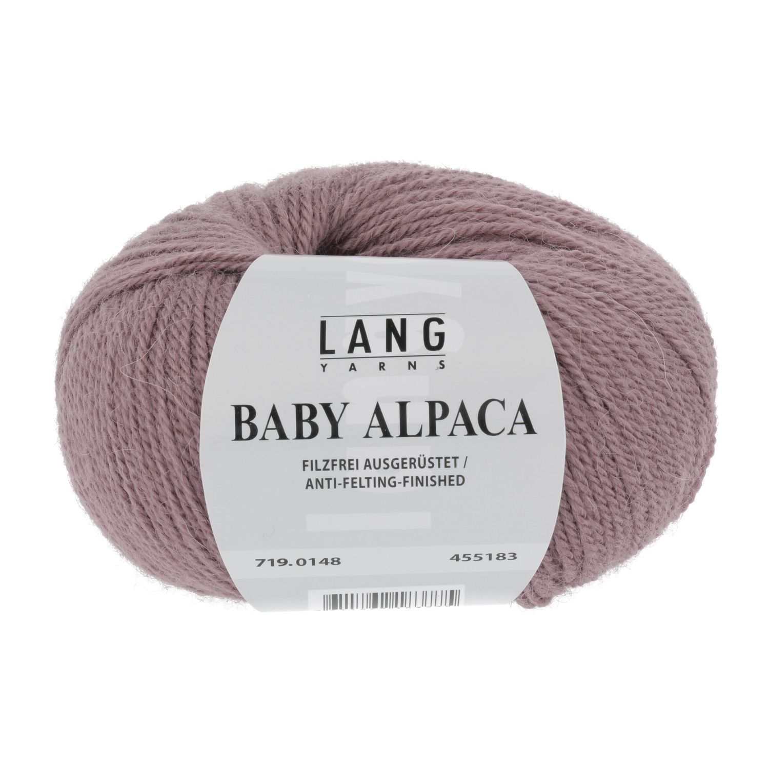 Lang Yarns Baby Alpaca | 0148 donker roze