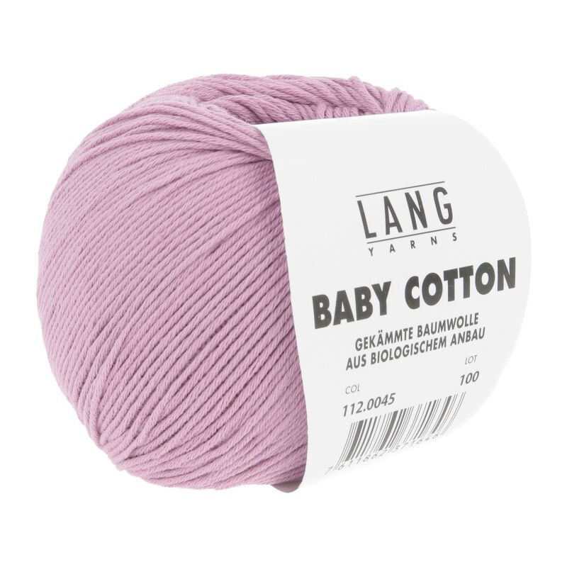 Lang Yarns BabyCotton | 0045 licht paars