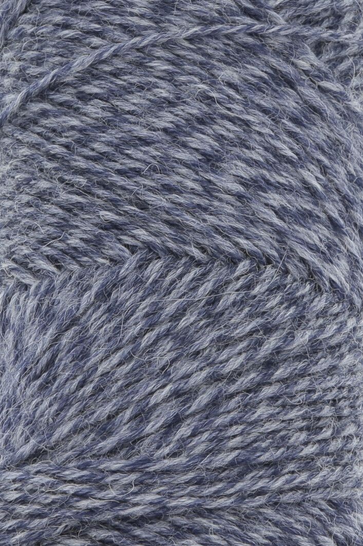 Lang Yarns Jawoll | 0258 blauw jeans mouline