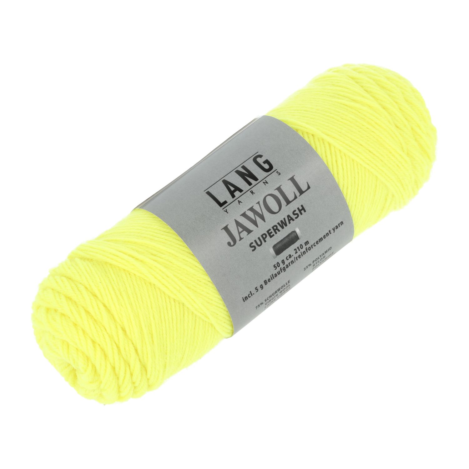 Lang Yarns Jawoll | 0313 neon geel