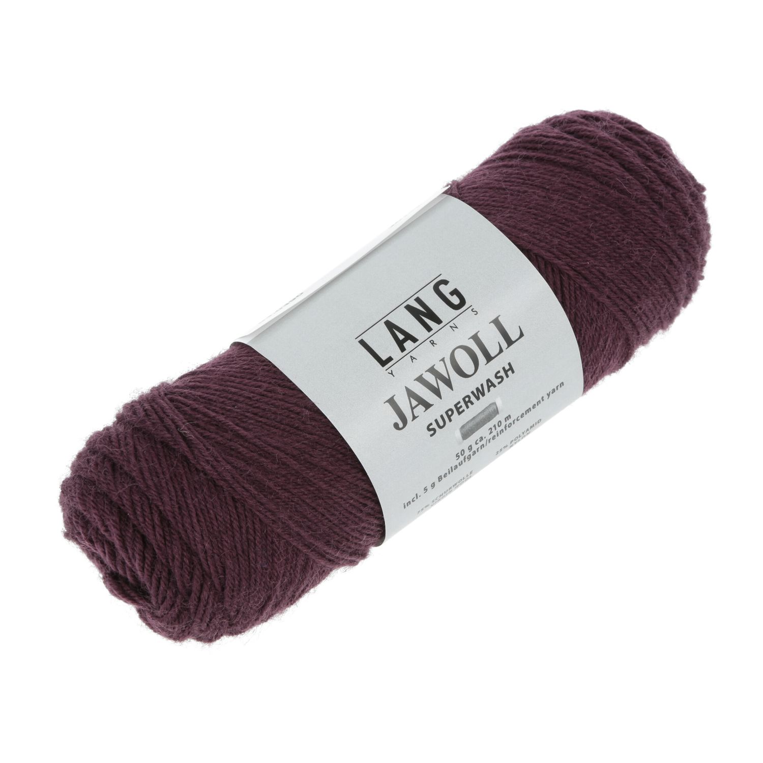 Lang Yarns Jawoll | 0390 donker aubergine