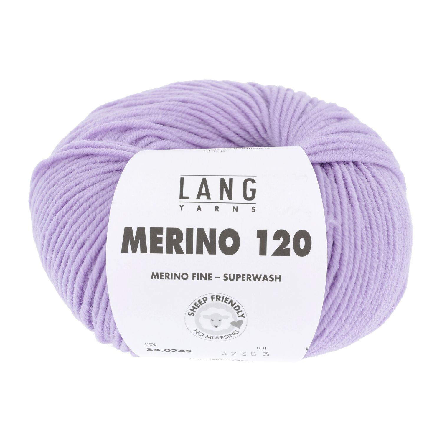 Lang Yarns Merino 120 | 0245 licht lila