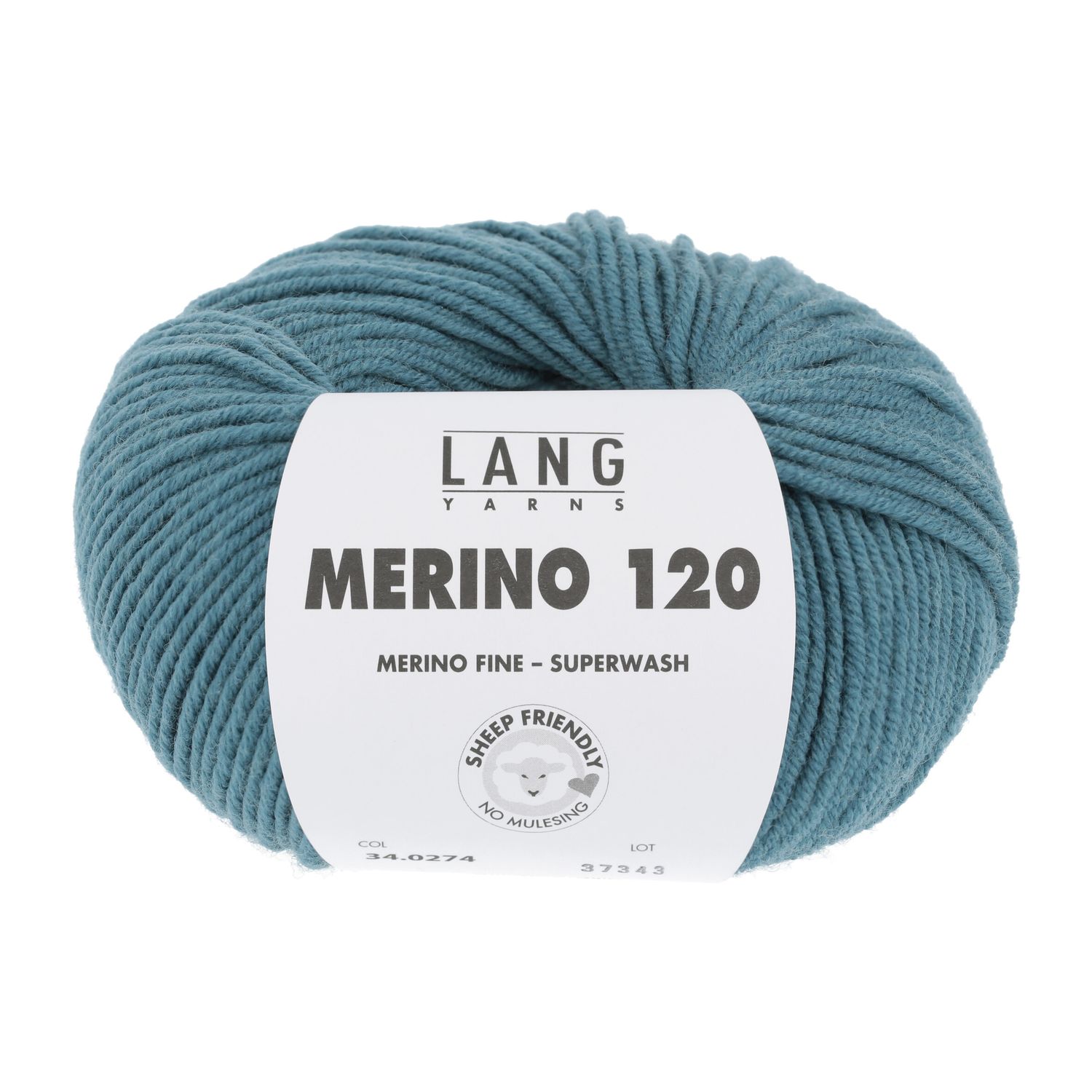 Lang Yarns Merino 120 | 0274 atlantisch