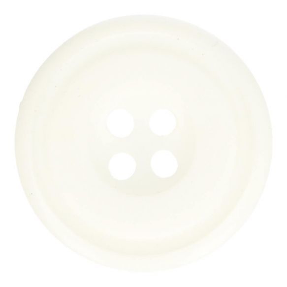 Knoop 12,5mm wit