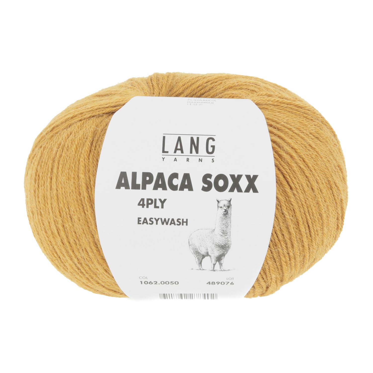 Lang Yarns Alpaca Soxx 4-ply | 0050 oker