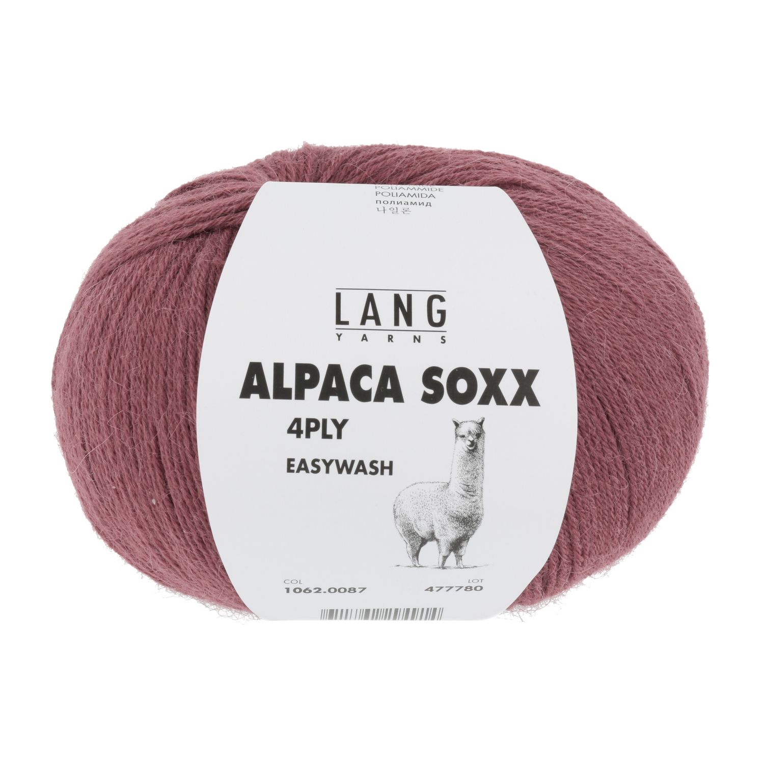 Lang Yarns Alpaca Soxx 4-ply | 0087 rozen