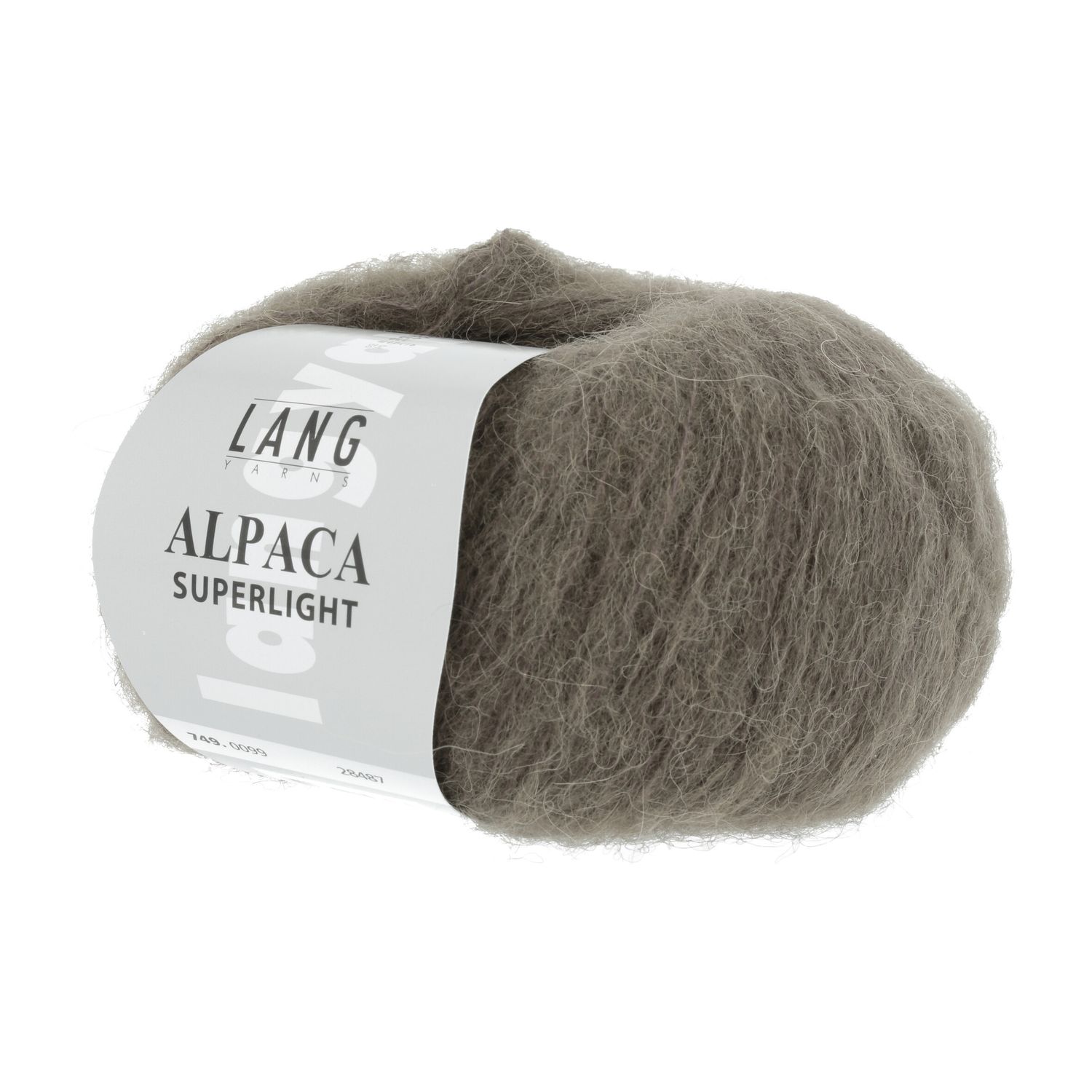 Lang Yarns Alpaca Superlight | 0099 bruin grijs