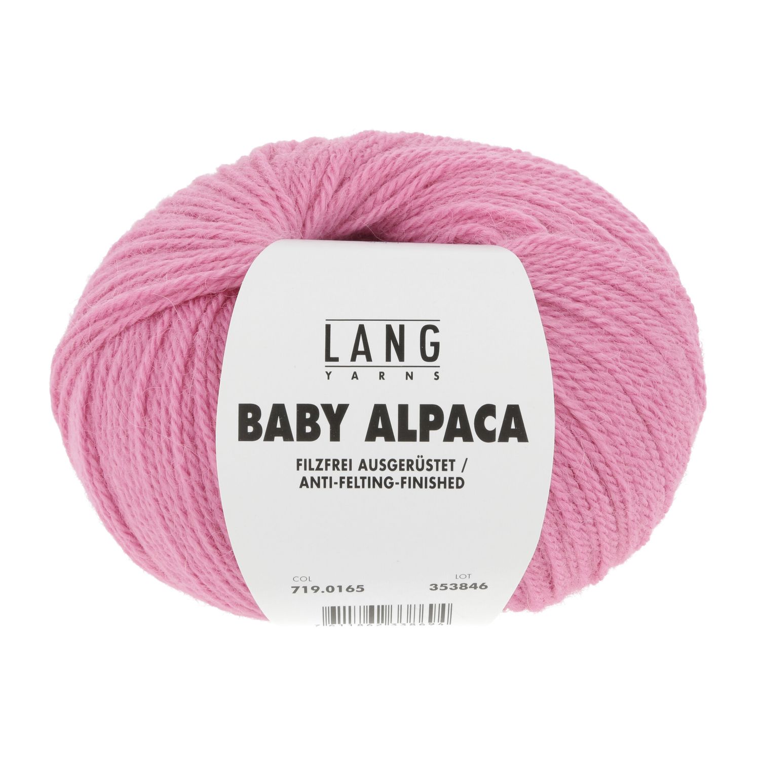 Lang Yarns Baby Alpaca | 0165 licht roze