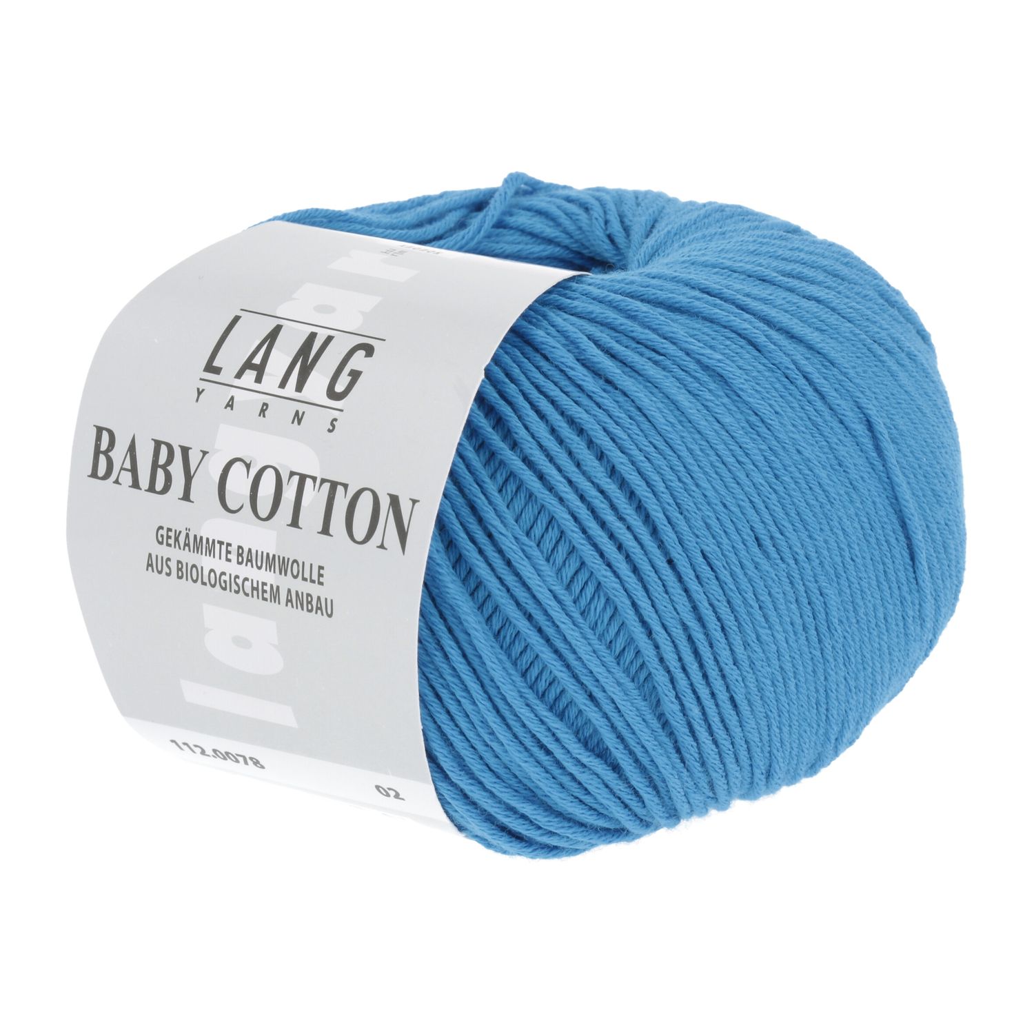 Lang Yarns BabyCotton | 0078 donker turkoois