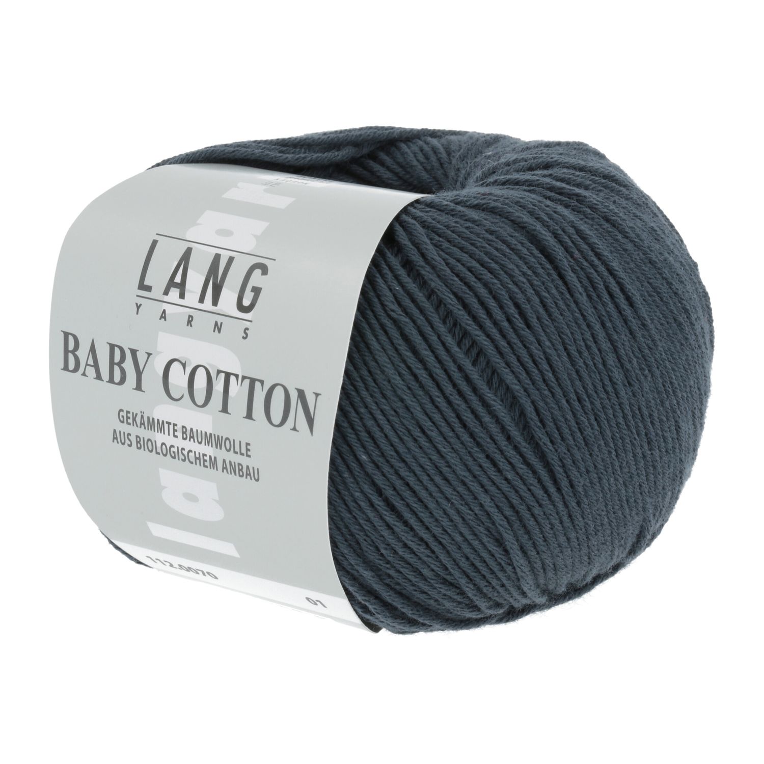 Lang Yarns BabyCotton | 0070 donkergrijs