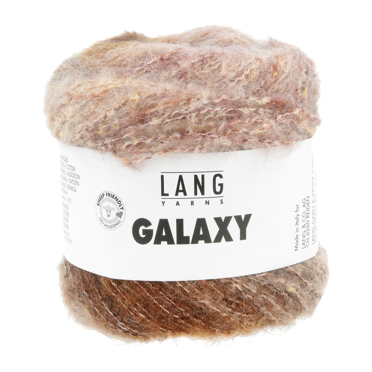 Lang Yarns Galaxy | 0001 Bruin,beige,olijf