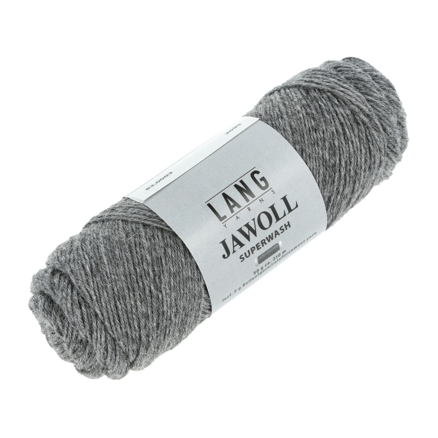 Lang Yarns Jawoll | 0003 donkergrijs melange