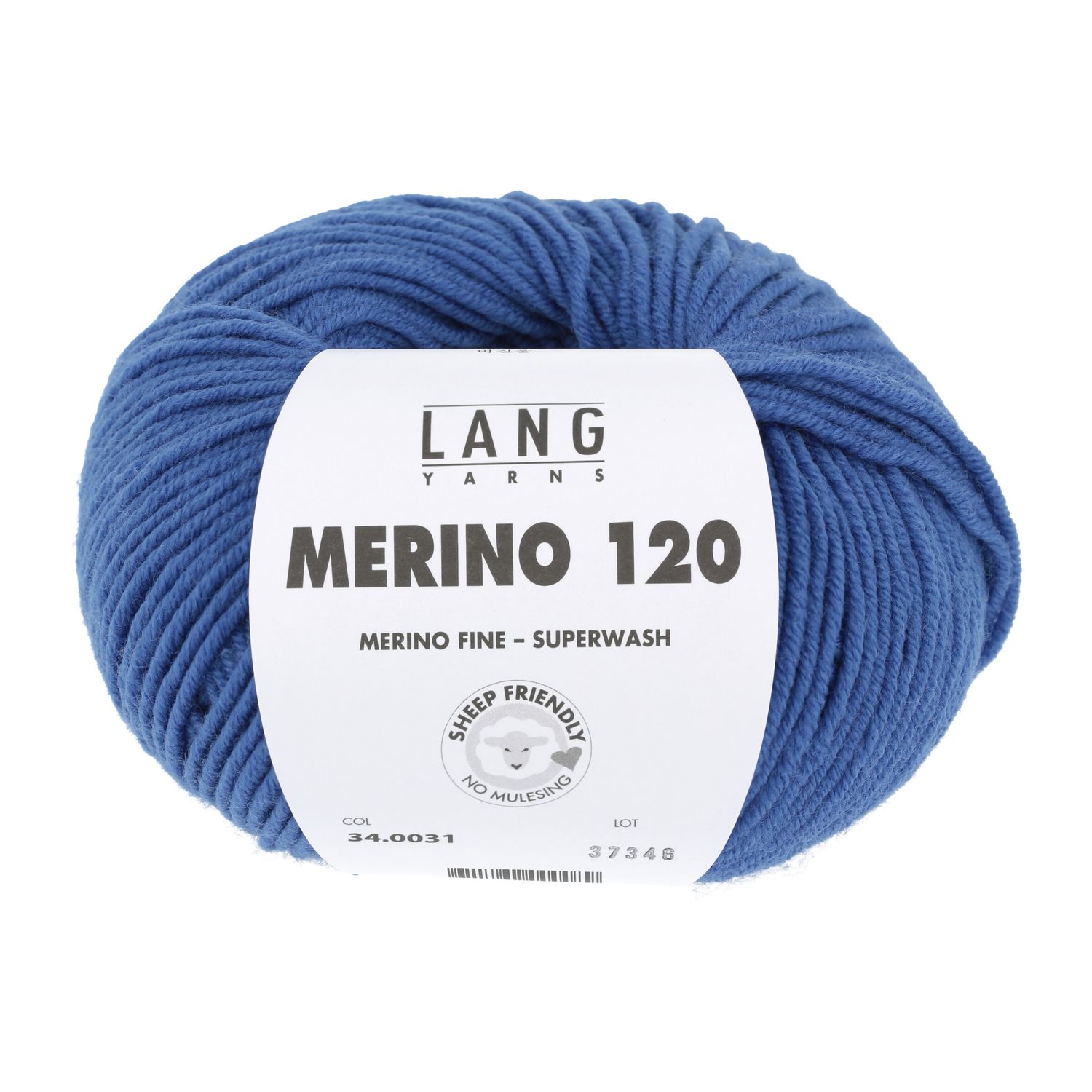 Lang Yarns Merino 120 | 0031 blauw