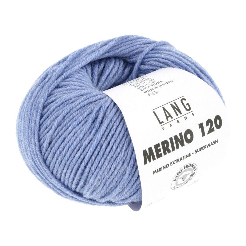 Lang Yarns Merino 120 | 0320 lichtblauw