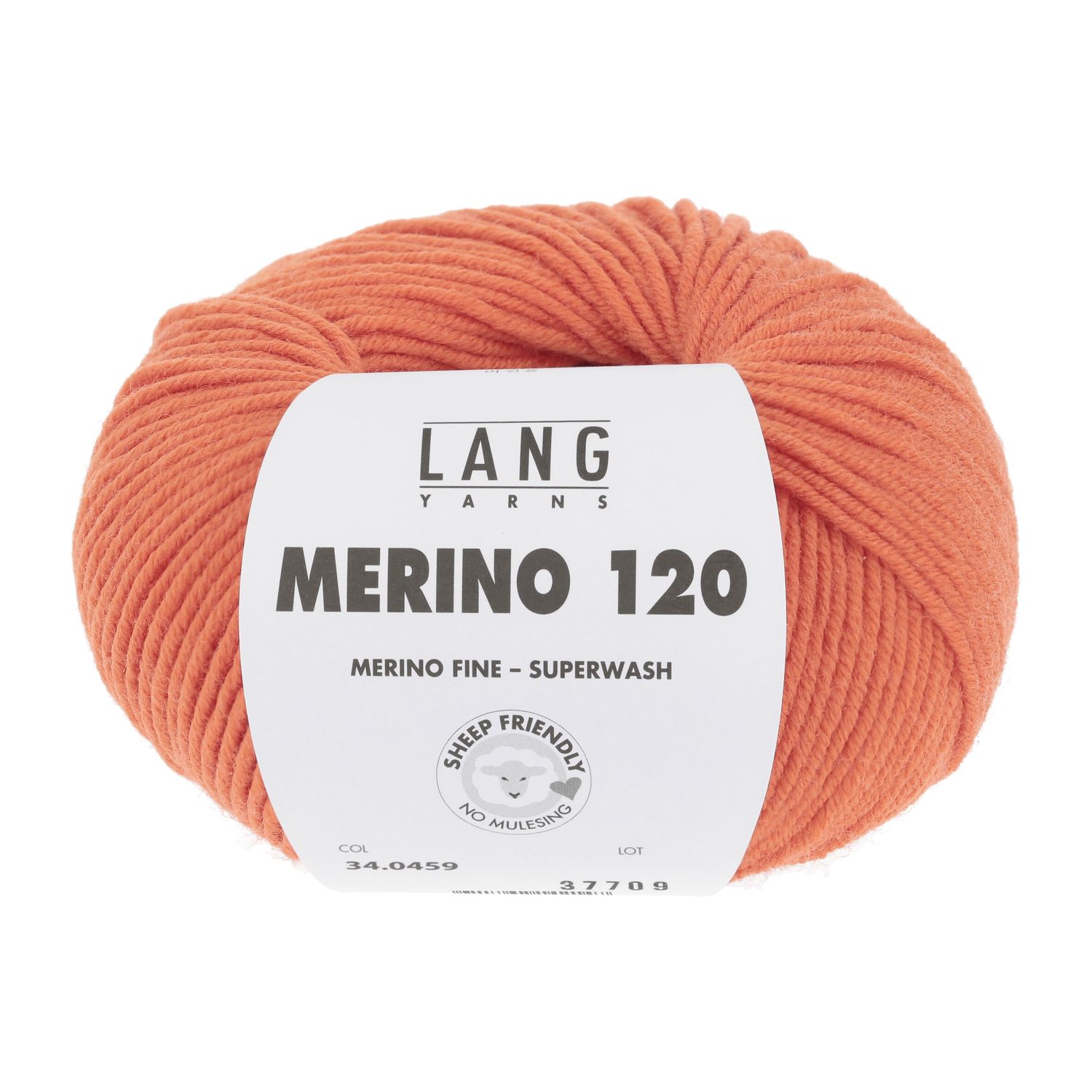 Lang Yarns Merino 120 | 0459 oranje