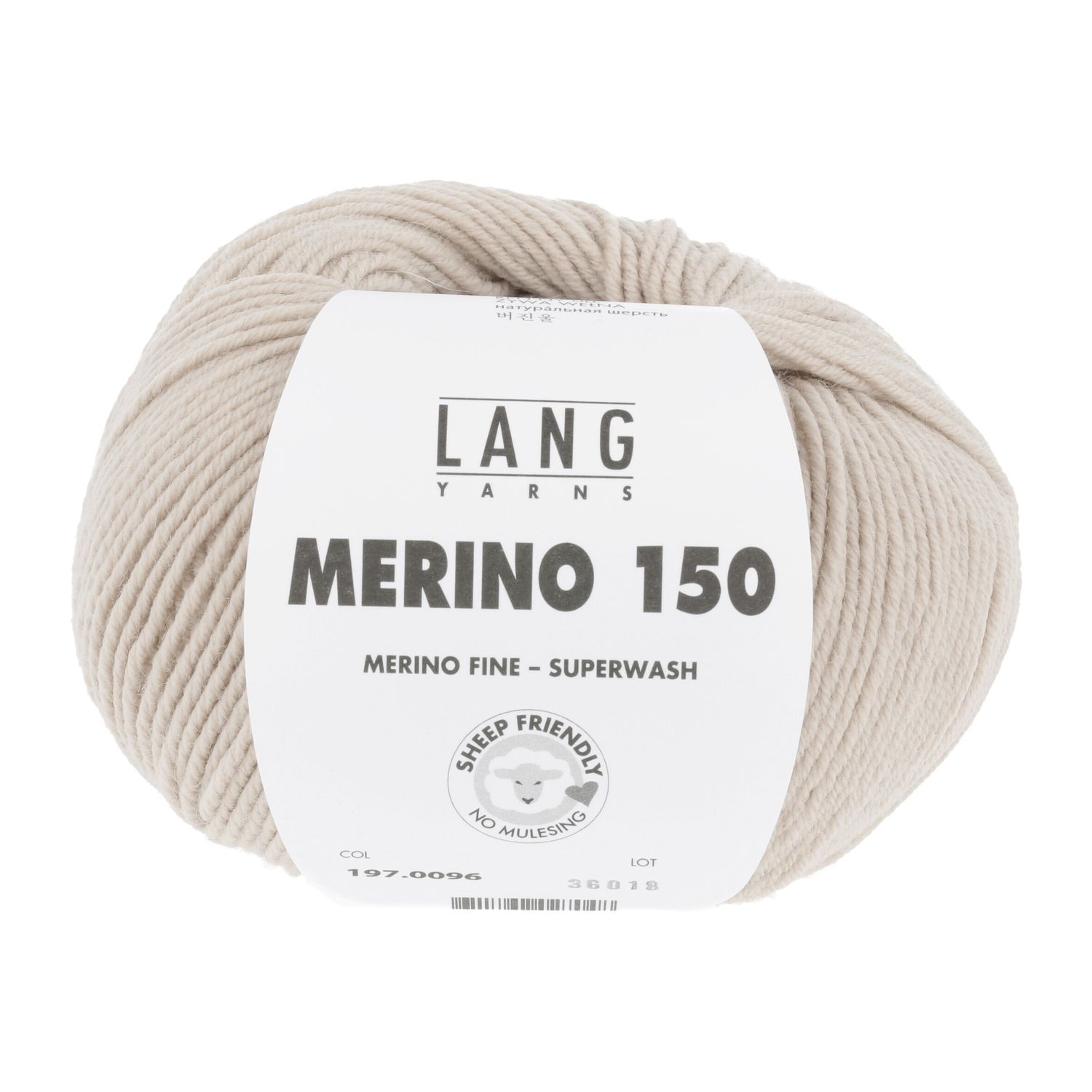 Lang Yarns Merino 150 | 0096 zand