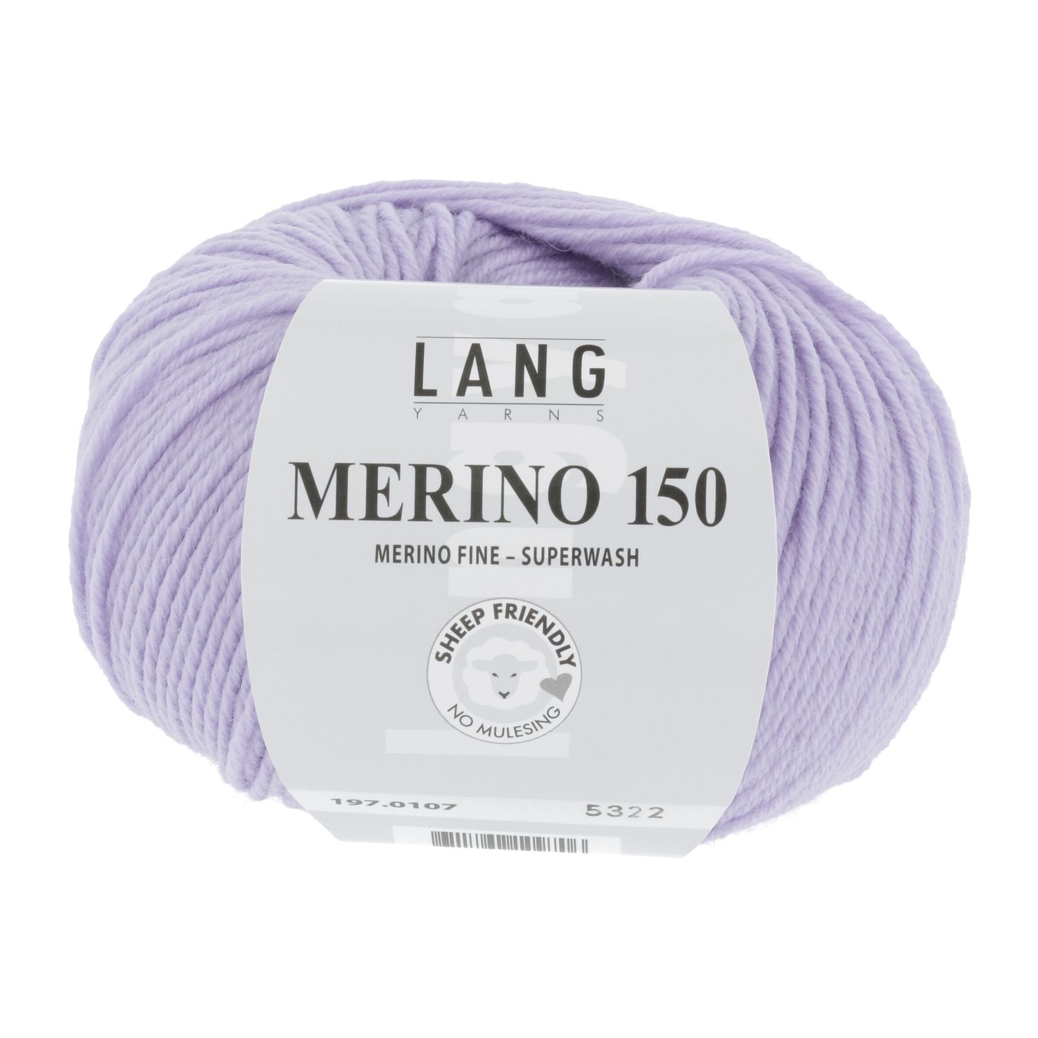 Lang Yarns Merino 150 | 0107 licht lila