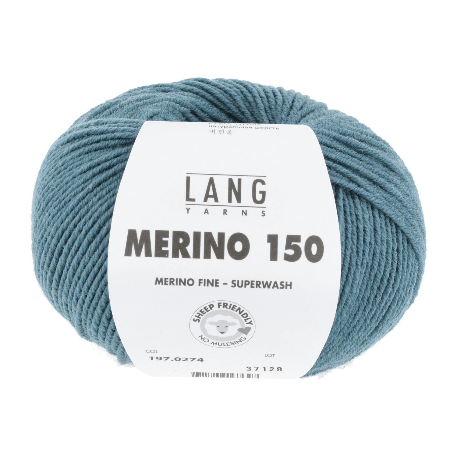 Lang Yarns Merino 150 | 0274 atlantisch