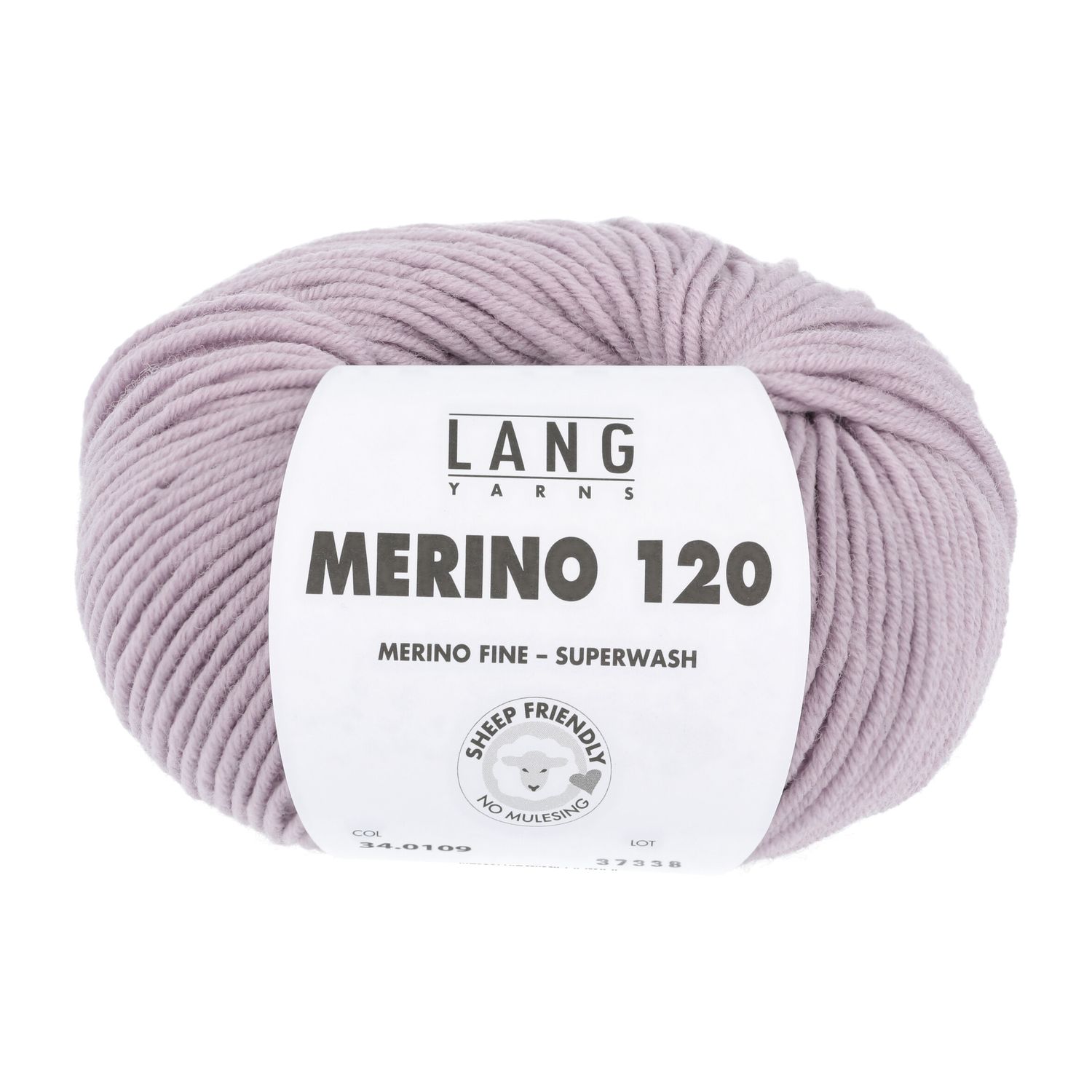 Lang Yarns Merino 120 | 0109 mat roze