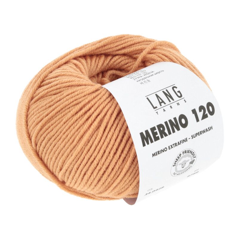 Lang Yarns Merino 120 | 0428 mango