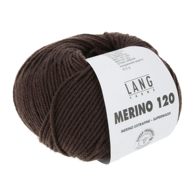 Lang Yarns Merino 120 | 0468 donderbruin