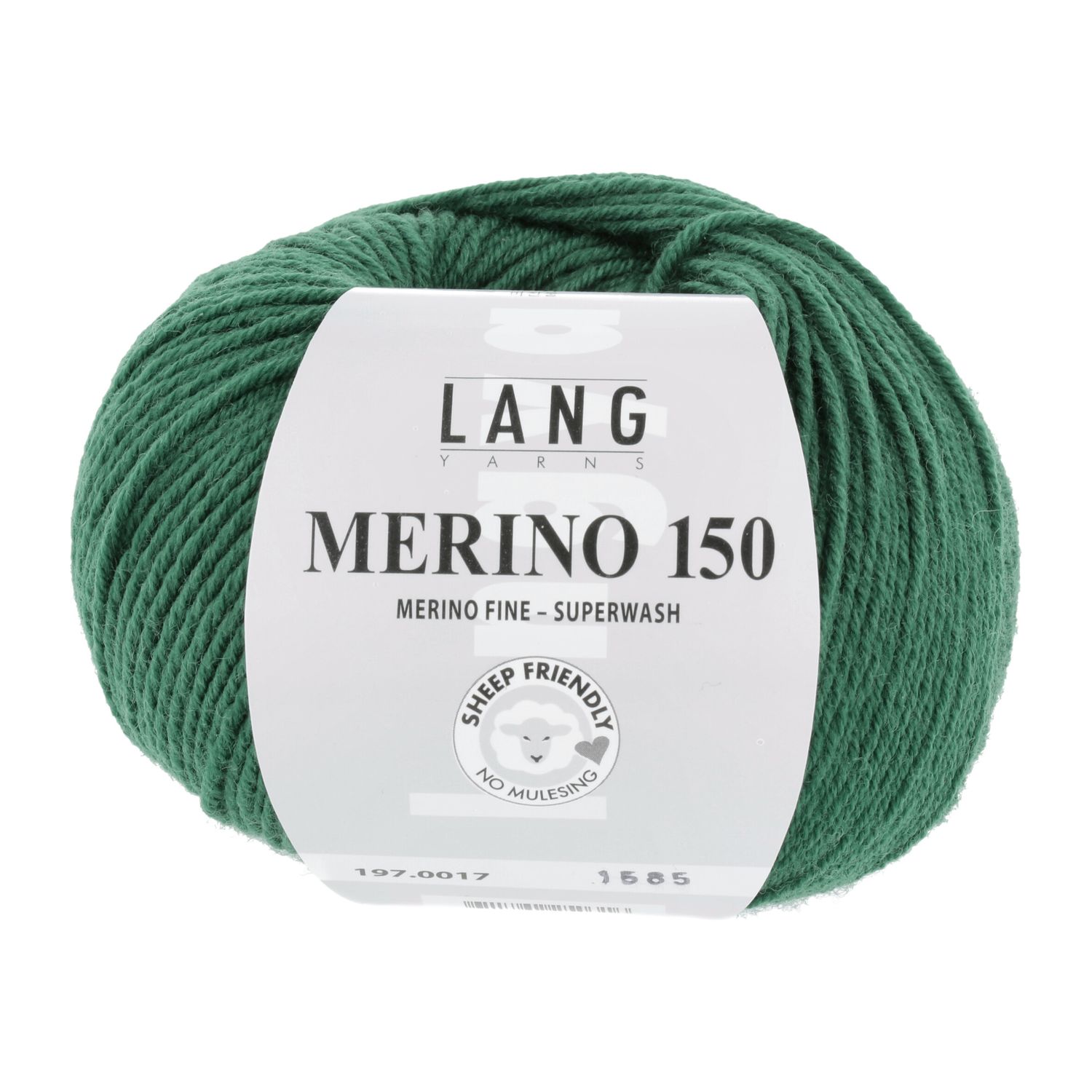 Lang Yarns Merino 150 | 0017 groen