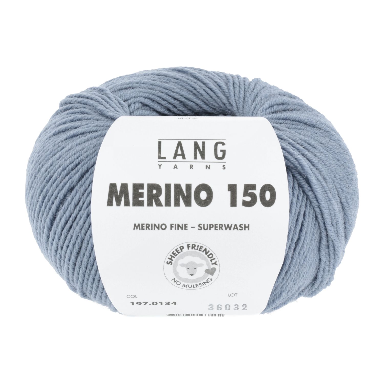 Lang Yarns Merino 150 | 0134 midden jeans