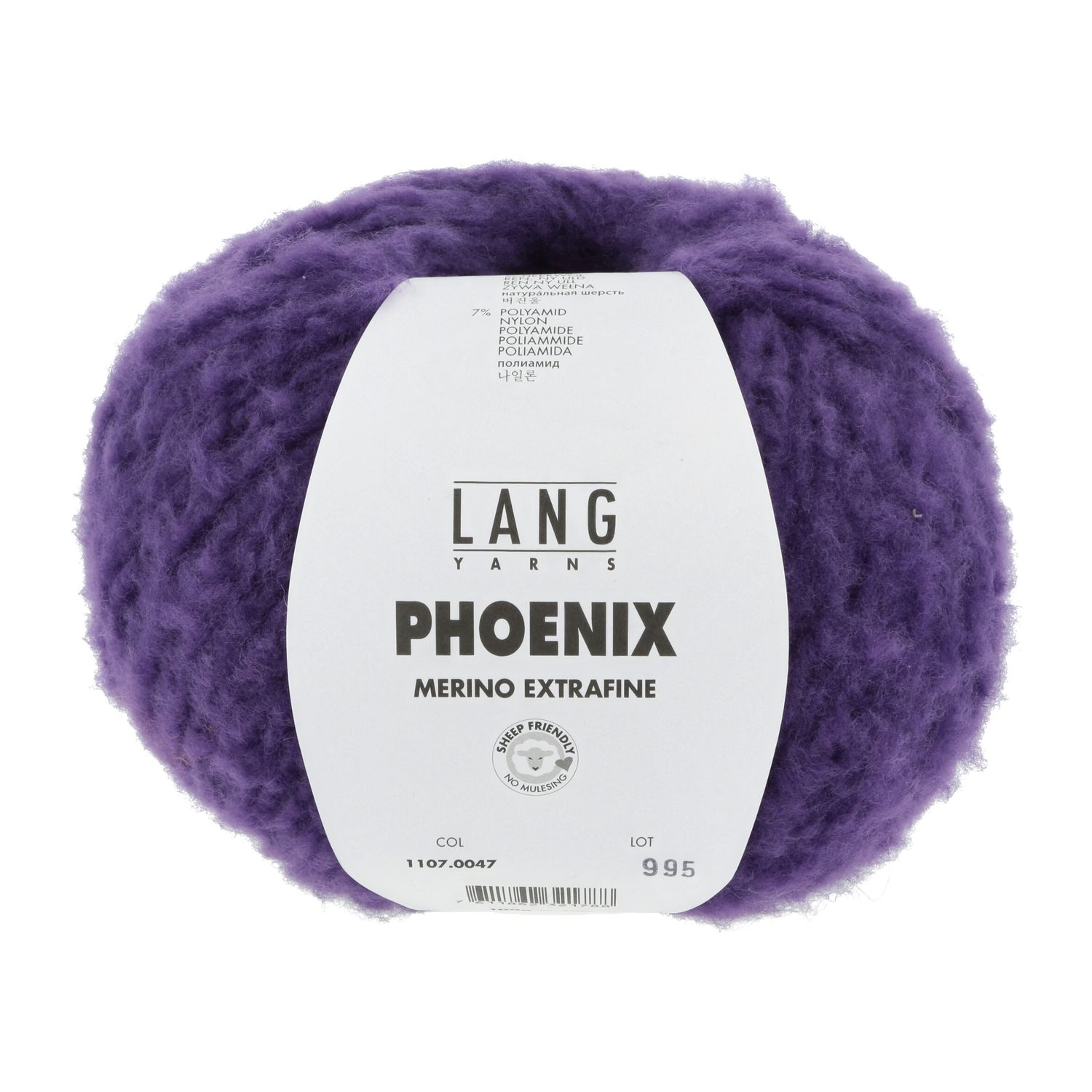 Lang Yarns Phoenix | 0047 paars
