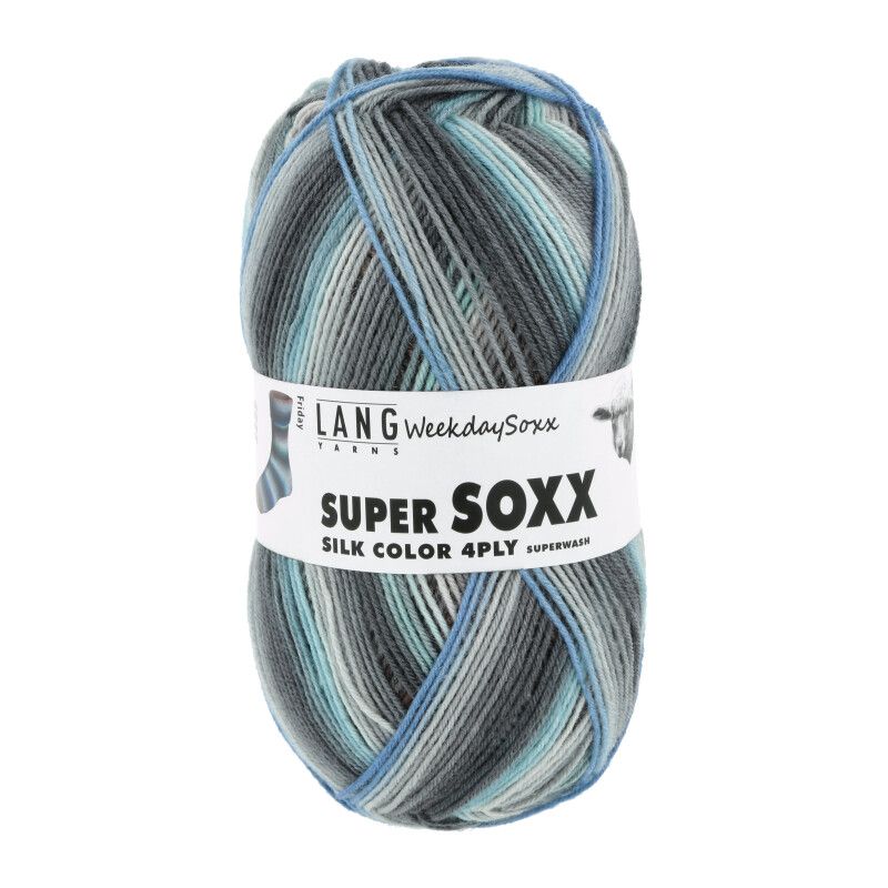 Lang Yarns SuperSoxx Silk | 0467