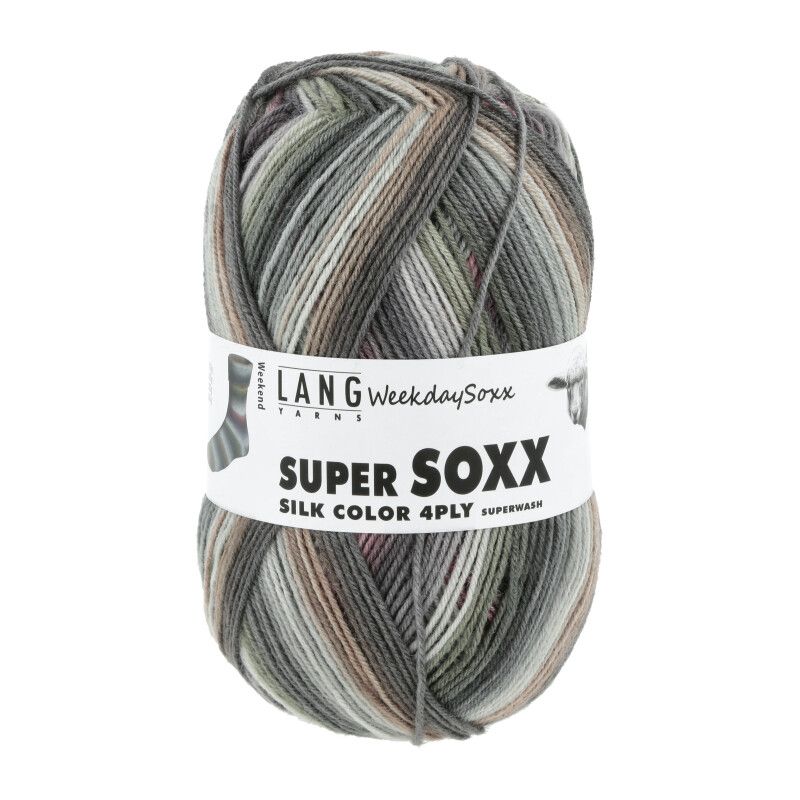 Lang Yarns SuperSoxx Silk | 0468