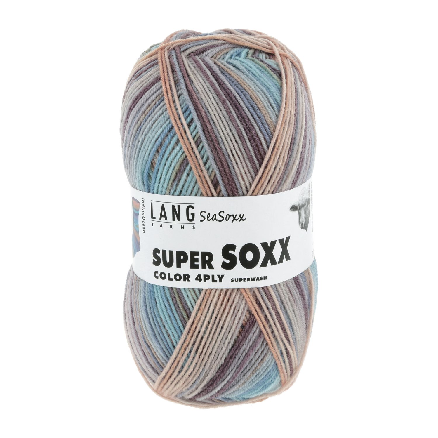 Lang Yarns SuperSoxxColor4Ply | 0418