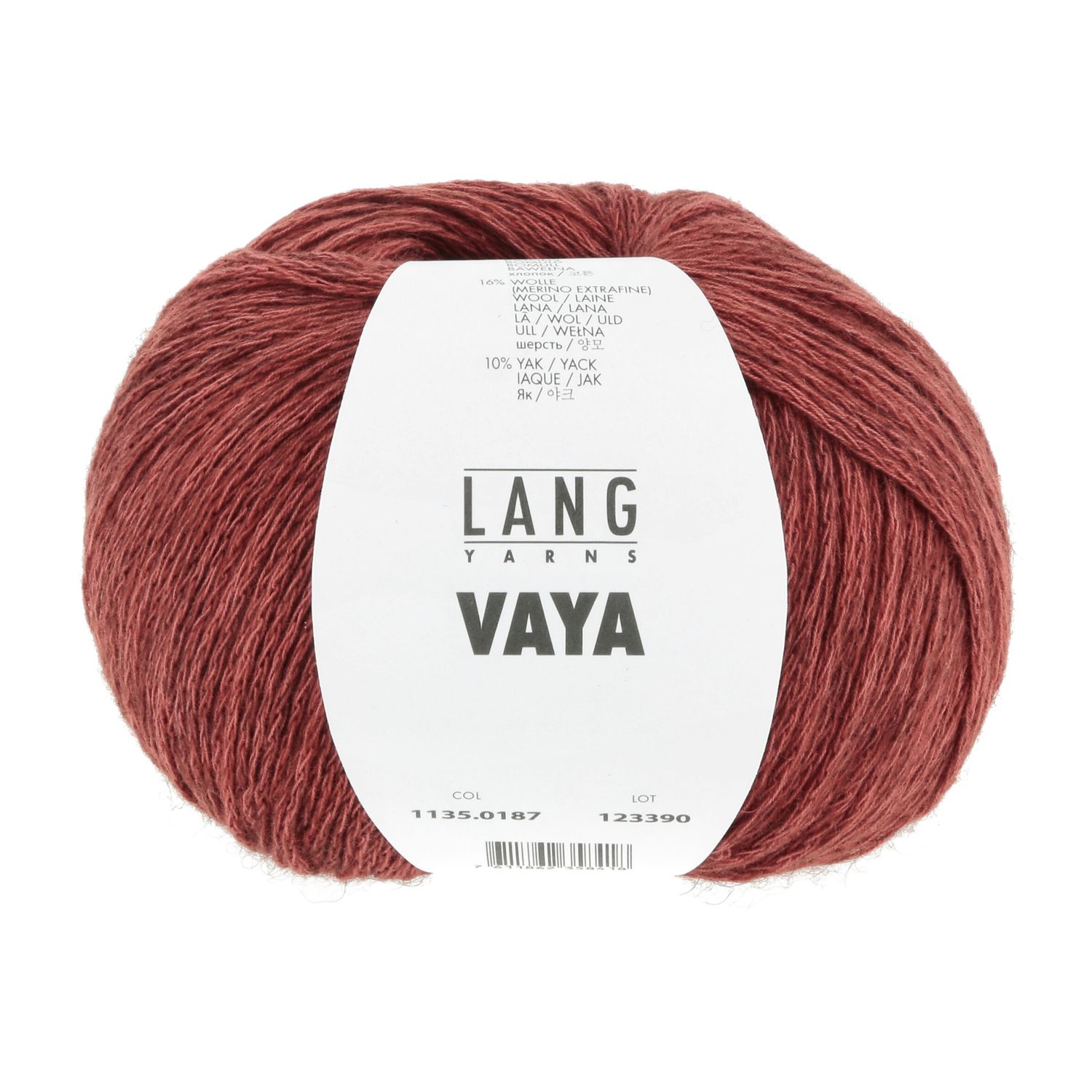 Lang Yarns Vaya | 0187 steenbruin