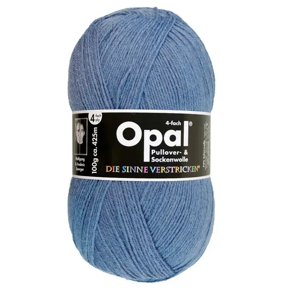 Opal Uni 4-draads | 5195 jeansblau