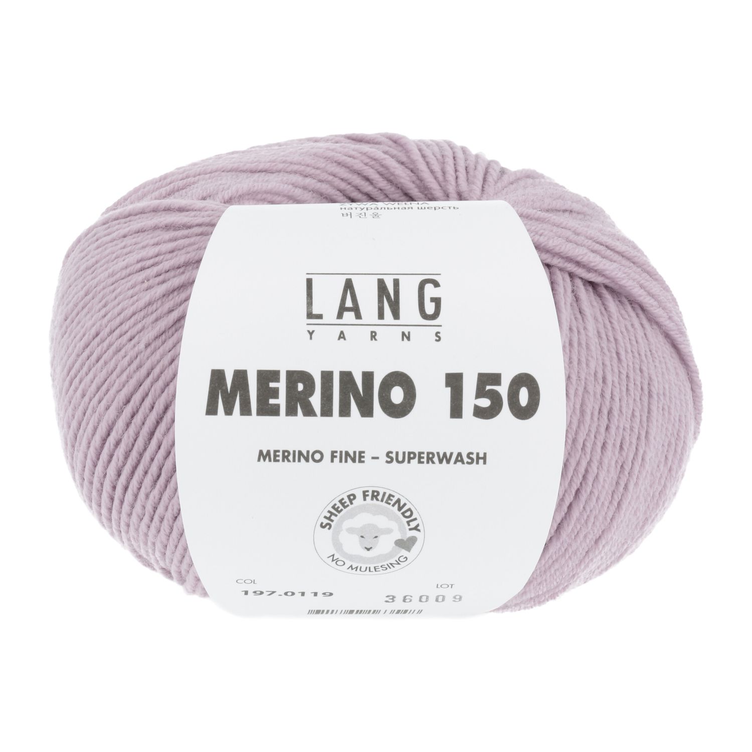 Lang Yarns Merino 150 | 0119 licht oudroze