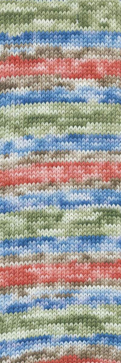 Lang Yarns Move | 0011 olijf/blauw/rood