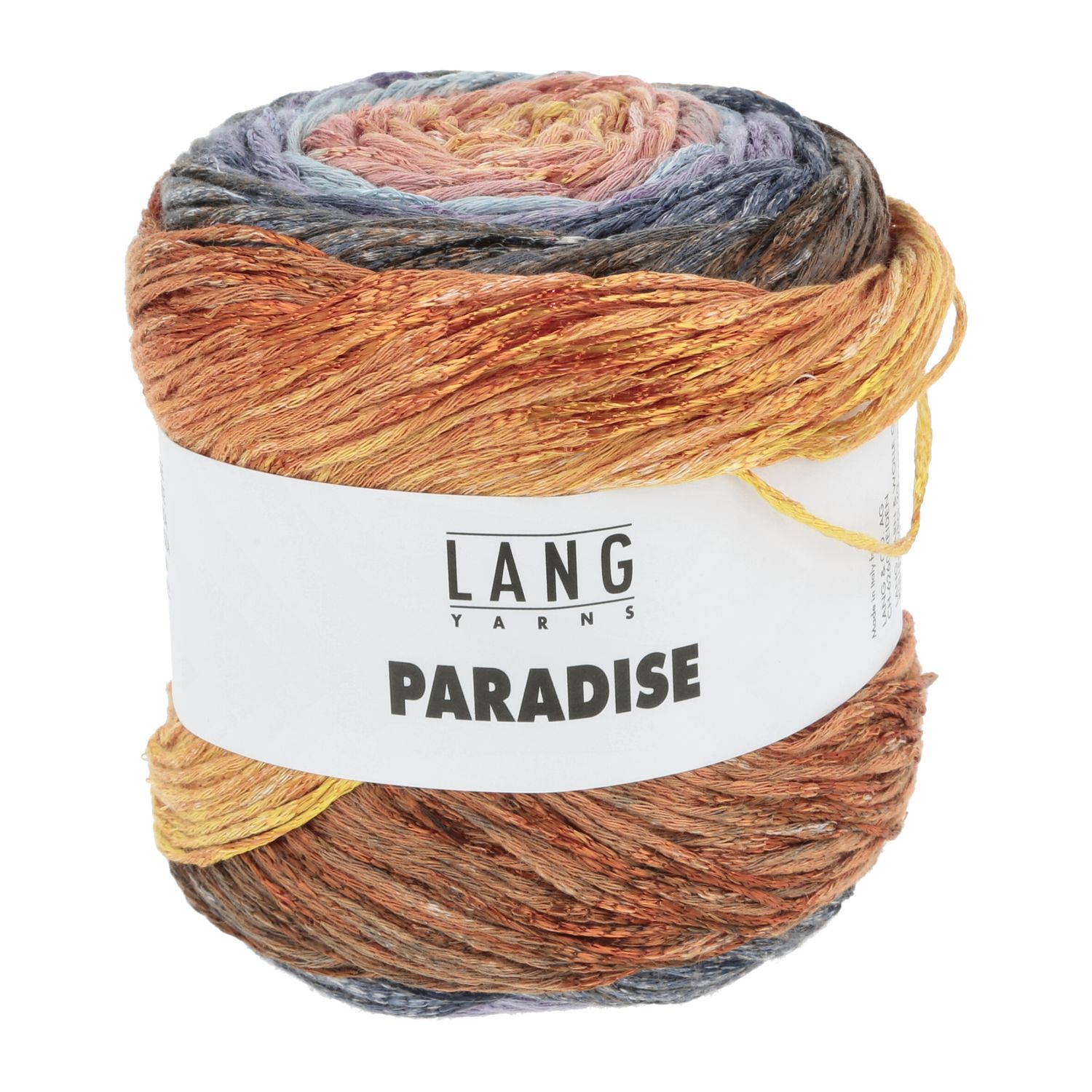 Lang Yarns Paradise | 0059 oranje, geel, lila