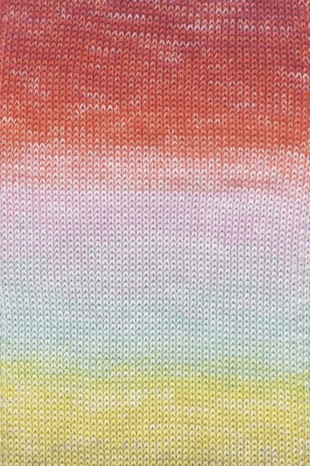 Lang Yarns Quattro Degradé | 0012 rood/roze/geel