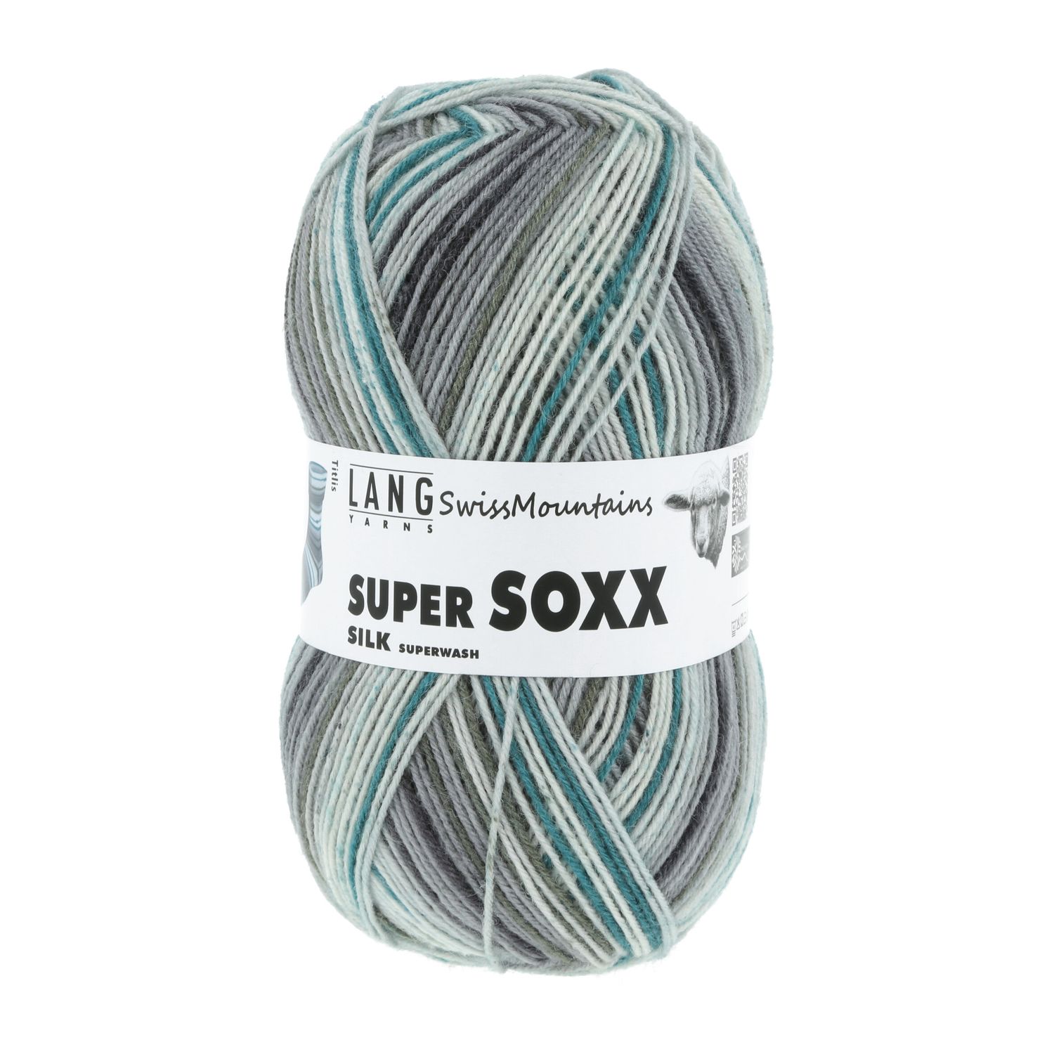 Lang Yarns SuperSoxx Silk | 0412