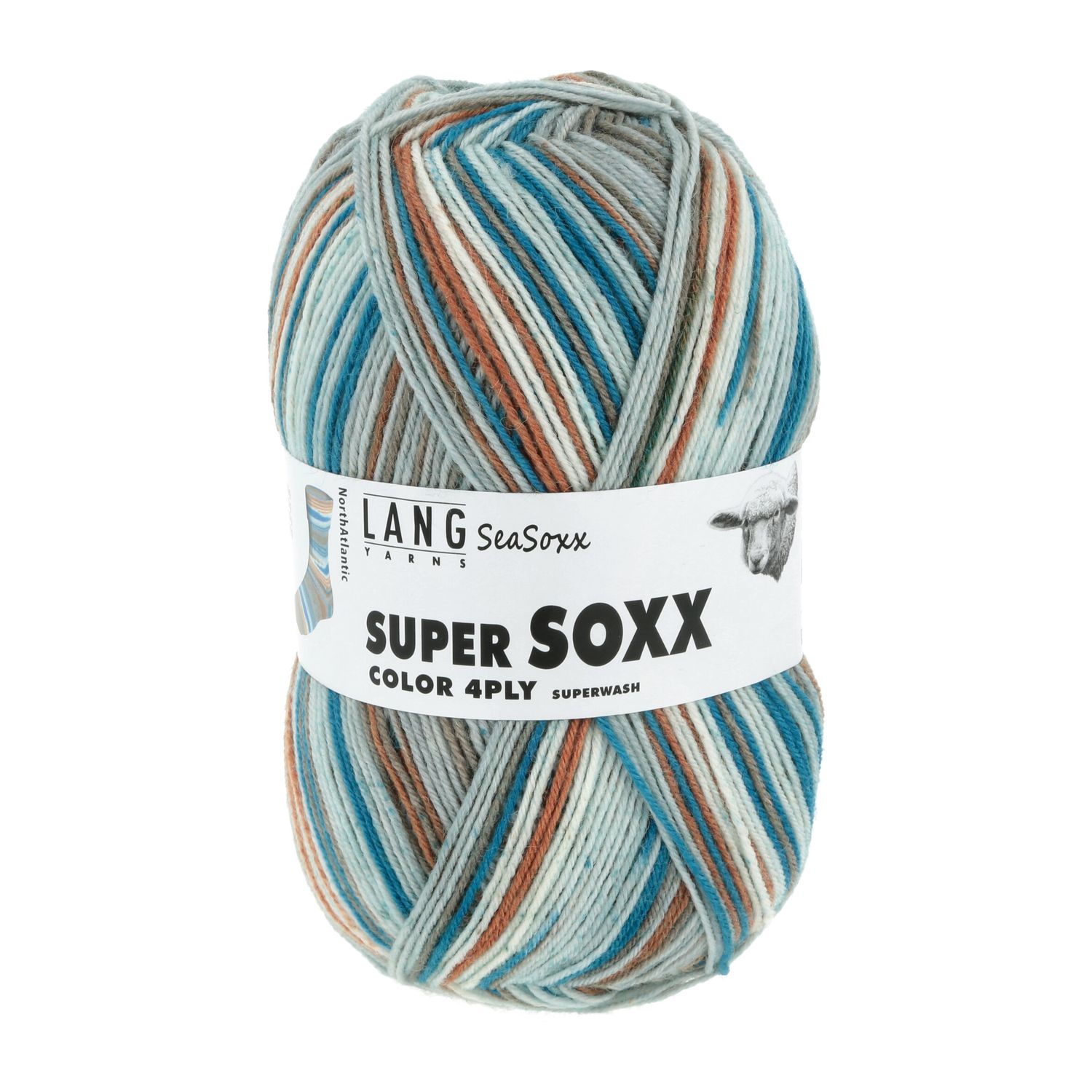 Lang Yarns SuperSoxxColor4Ply | 0414