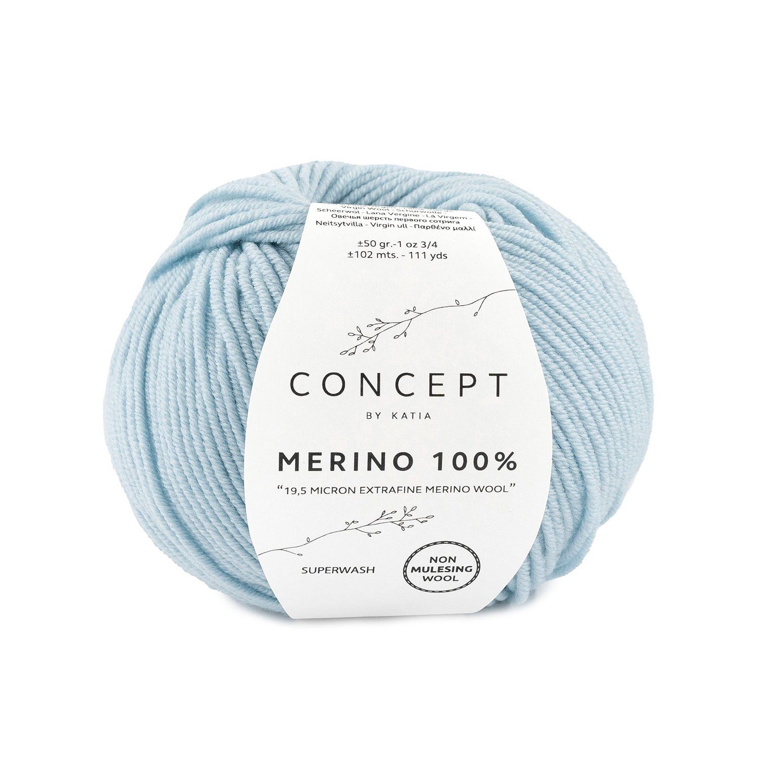 Merino 100% | 67 Hemels blauw