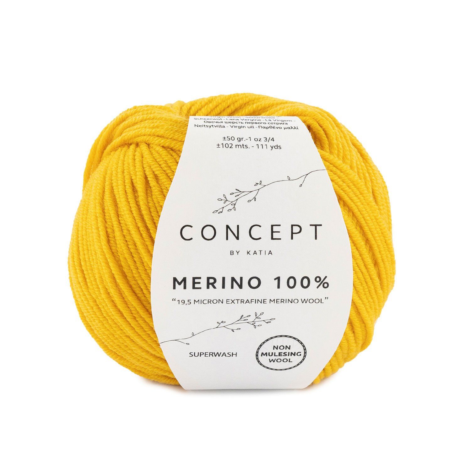 Merino 100% | 63 Citroengeel