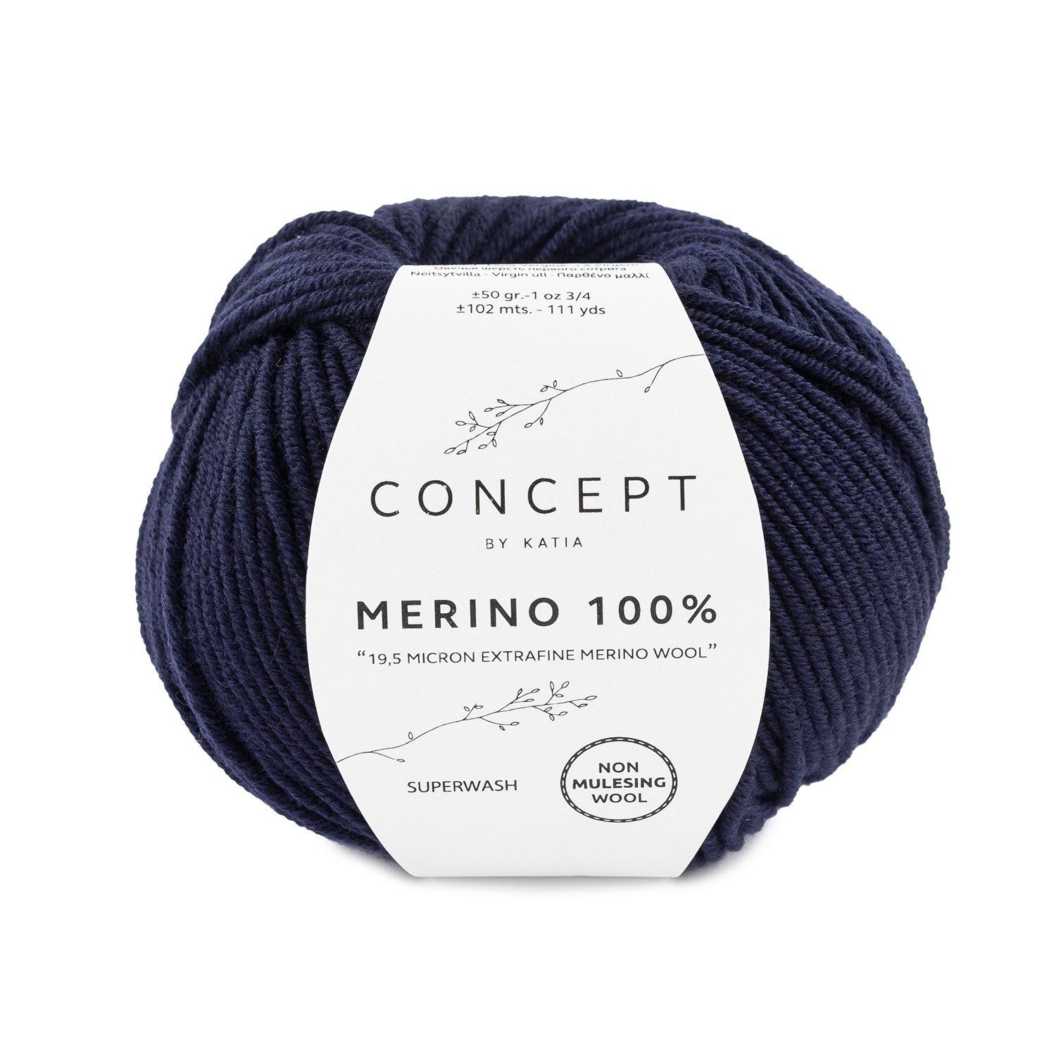 Merino 100% | 05 Donker blauw