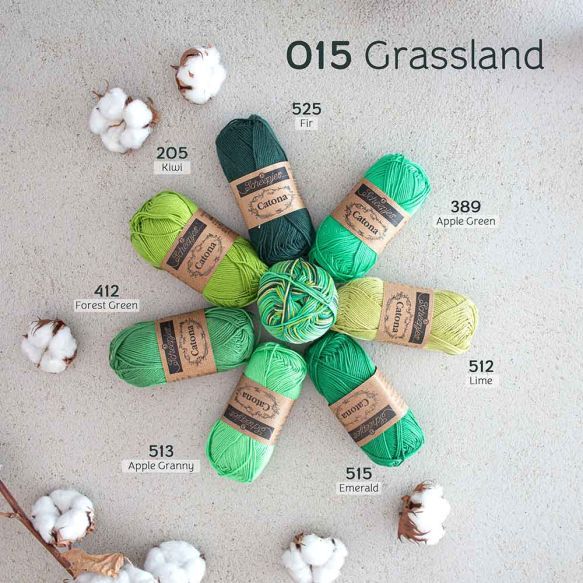 Scheepjes Catona Chroma | 015 Grassland