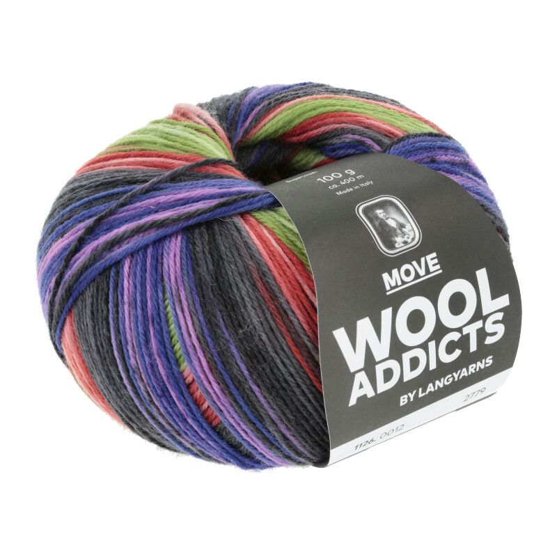 Lang Yarns Move | 0012 paars/rood/groen