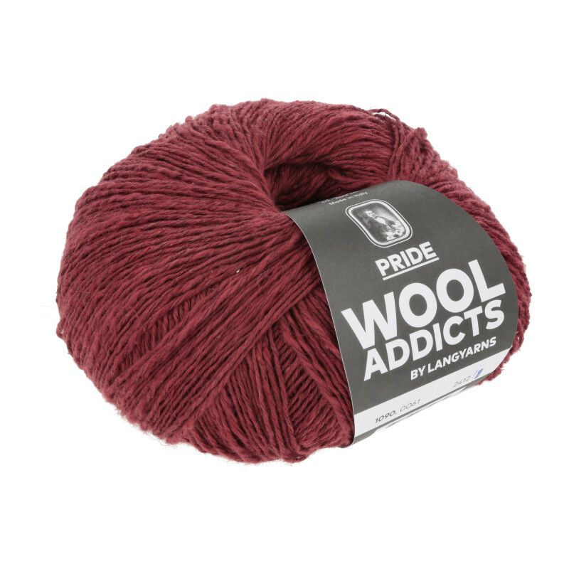 Lang Yarns Pride - Wooladdicts | 0061 donker rood