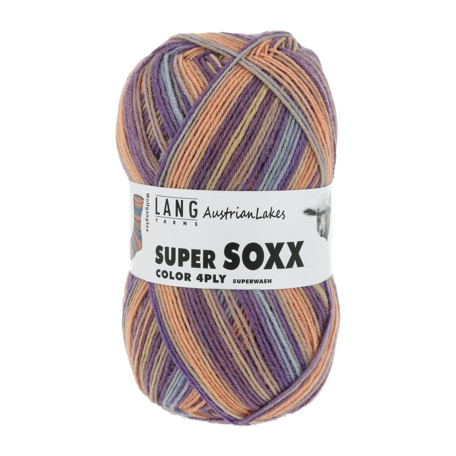 Lang Yarns SuperSoxxColor4Ply | 0421